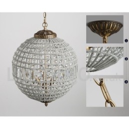 Globe Modern K9 Krystal Loft Pendel Indendørs Lysekrone Tromle Belysningslamper Armaturer