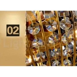 Globe Moderne K9 Krystal Loft Pendel Lys Indendørs Lysekrone Belysning Lamper Armaturer