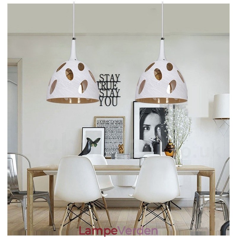 Moderne moderne Lounge Glas Pendel Light