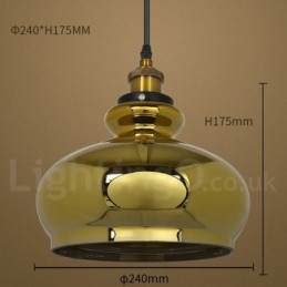 Europæisk glas pendel