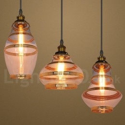 Bar Lounge European Glas Pendel Light