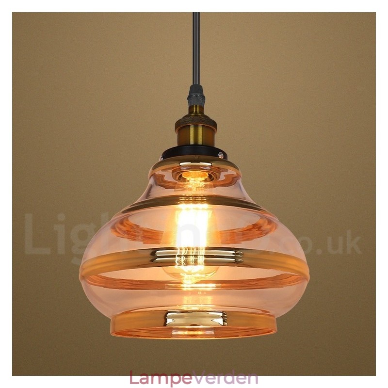 Bar Lounge European Glas Pendel Light
