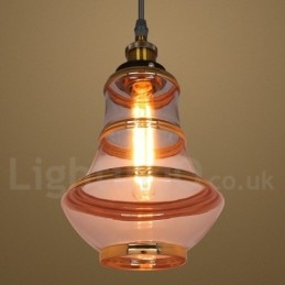 Bar Lounge European Glas Pendel Light