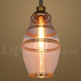 Bar Lounge European Glas Pendel Light