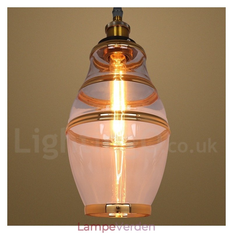 Bar Lounge European Glas Pendel Light