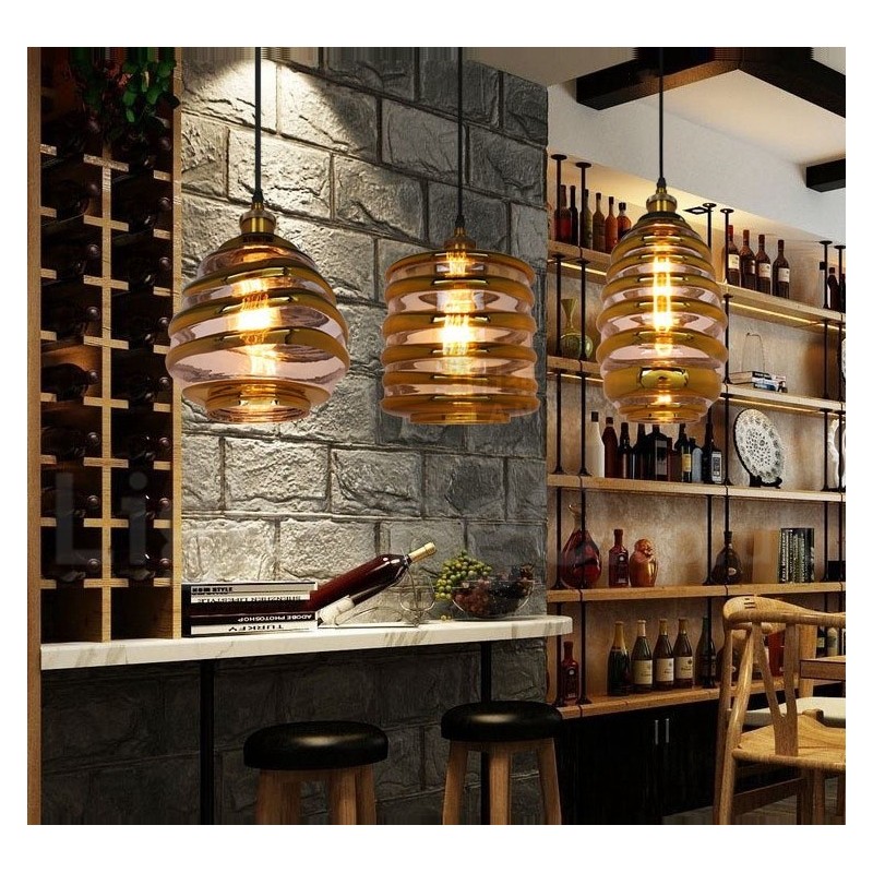 European Glass Pendel Light Cafe Lounge Pendel Lampe