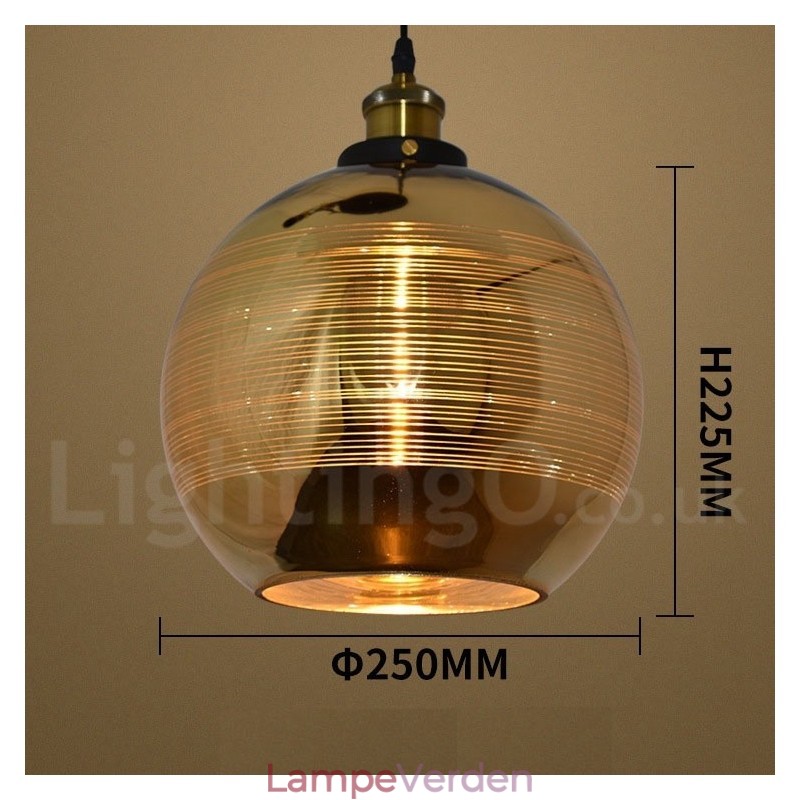 European Glass Pendel Light Cafe Pendel Lampe