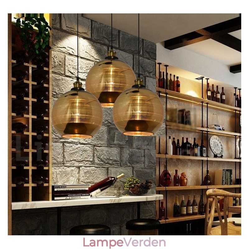 European Glass Pendel Light Cafe Pendel Lampe