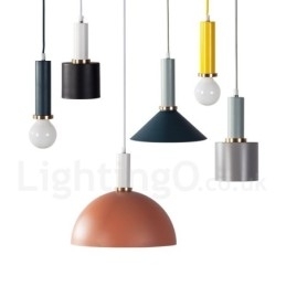 1 Lys Nordisk Stil Moderne Moderne Cafe Pendel