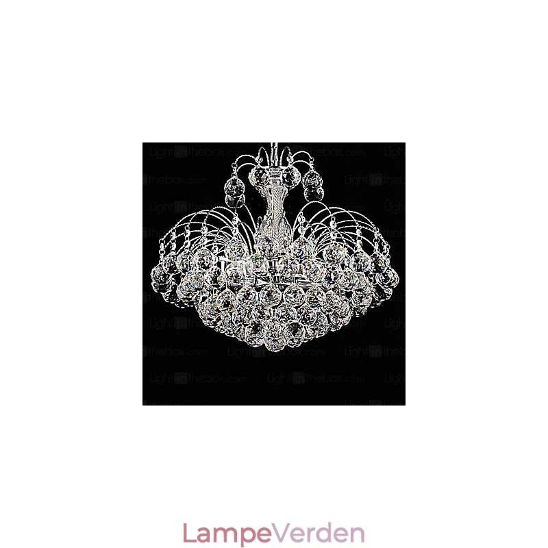 Pendant Luxury Modern Crystal Living 3 Lights lysekrone