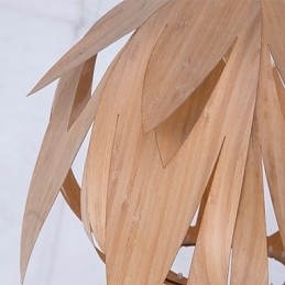 Vintage Creative Home Cage Bird Bamboo lysekrone