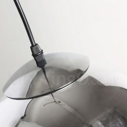 1 lys Moderne Moderne Plating Cafe Glas Pendel Light