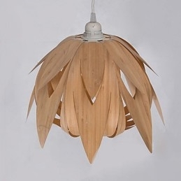 Vintage Creative Home Cage Bird Bamboo lysekrone