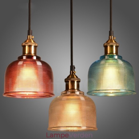 1 lys Moderne Moderne Cafe Multi Colors Glas Pendel Light 1 lys Moderne Moderne Cafe Multi Colors Glas Pendel Light