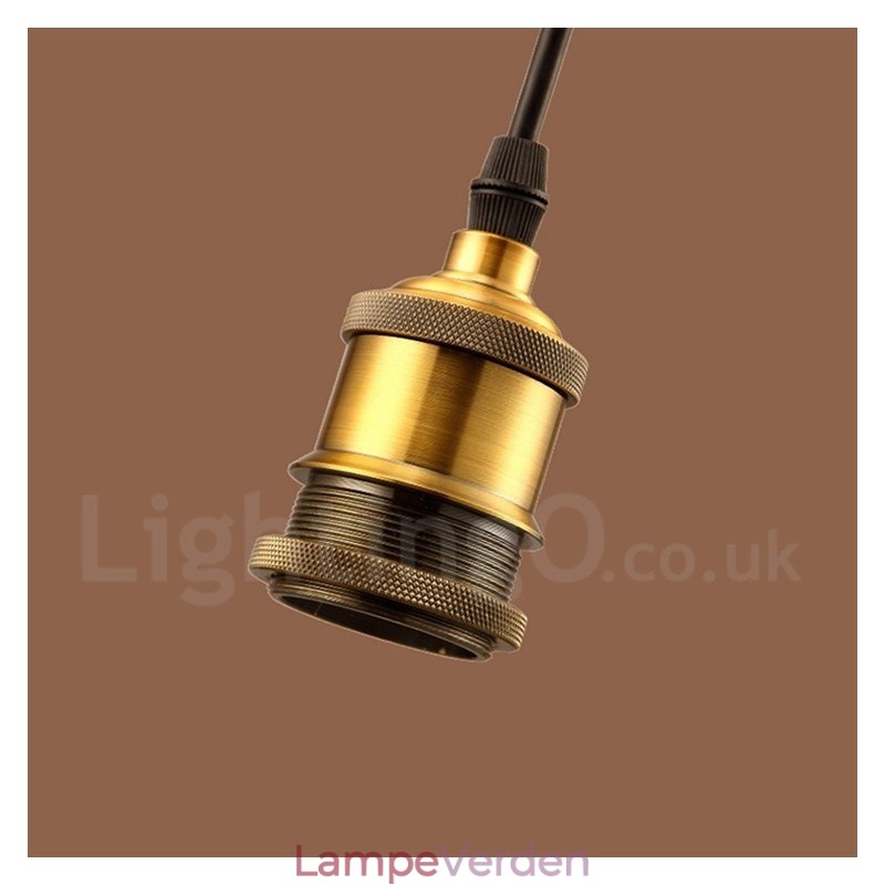 1 lys Moderne Moderne Cafe Multi Colors Glas Pendel Light