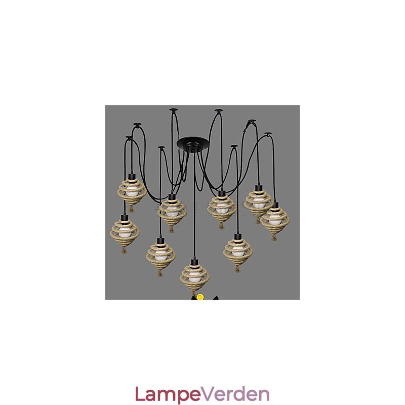 The Nordic Country Retro Honeycomb Lysekrone Lysekronelampe The Heavenly Maids Scatter Blossoms.