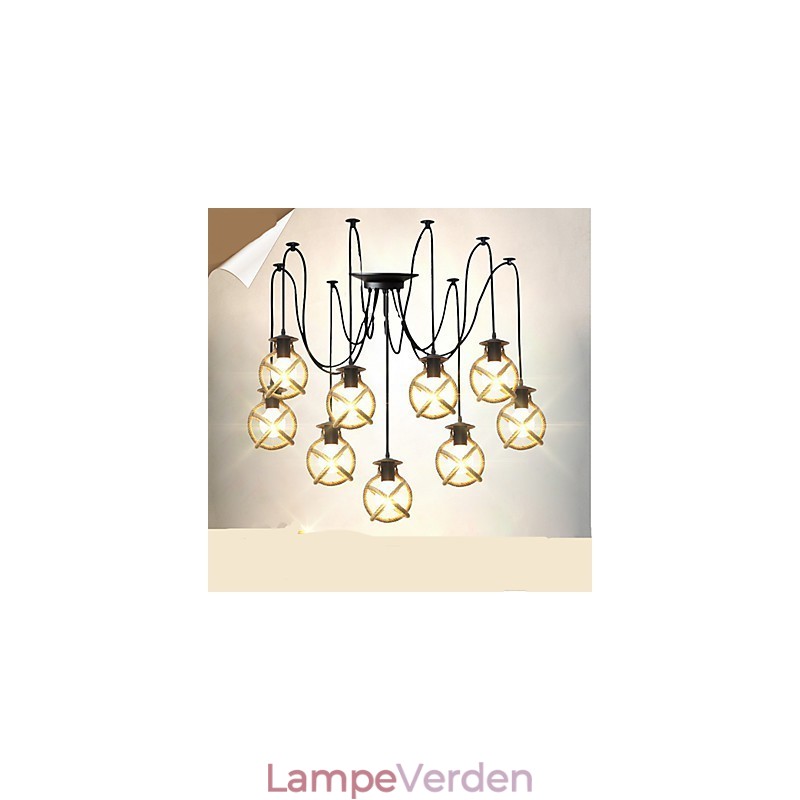 Reb lampe Lysekrone Tøj lang Kreativ De himmelske stuepiger Scatter Blossoms. Spider lampe