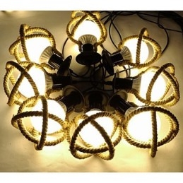 Reb lampe Lysekrone Tøj lang Kreativ De himmelske stuepiger Scatter Blossoms. Spider lampe