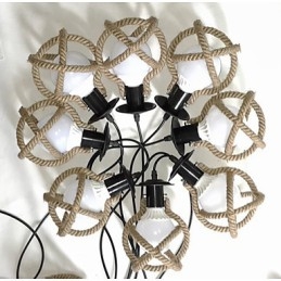 Reb lampe Lysekrone Tøj lang Kreativ De himmelske stuepiger Scatter Blossoms. Spider lampe