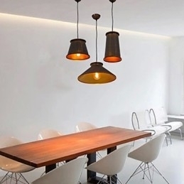 Lysekrone Mini Style Moderne Moderne Metal 3 Light Pendel Light