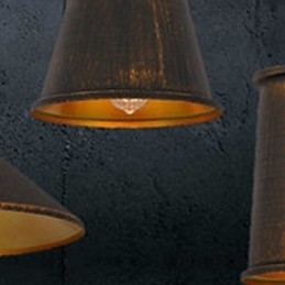 Lysekrone Mini Style Moderne Moderne Metal 3 Light Pendel Light