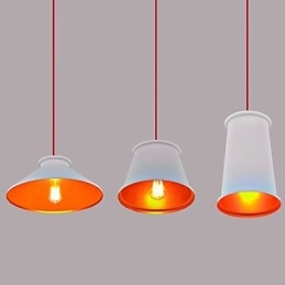 Lysekrone Mini Style Moderne Moderne Metal 3 Light Pendel Light
