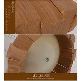 Lysekrone Country Wood Bambus