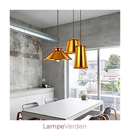 Lysekrone Mini Style Moderne Moderne Metal 3 Light Pendel Light Lysekrone Mini Style Moderne Moderne Metal 3 Light Pendel Light
