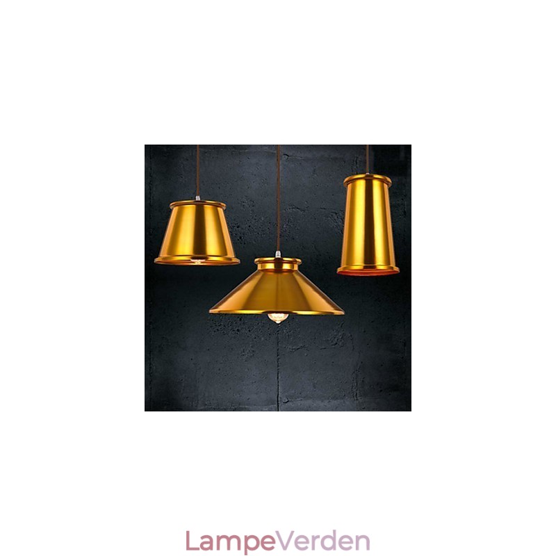 Lysekrone Mini Style Moderne Moderne Metal 3 Light Pendel Light