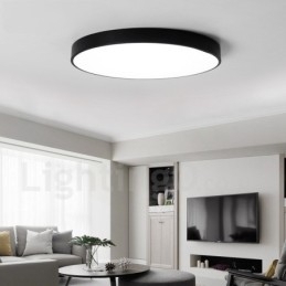 Ultratynde dæmpbare moderne moderne nordisk stil indbygningsloftslamper med akrylskærm med fjernbetjening kan også bruges som væglampe