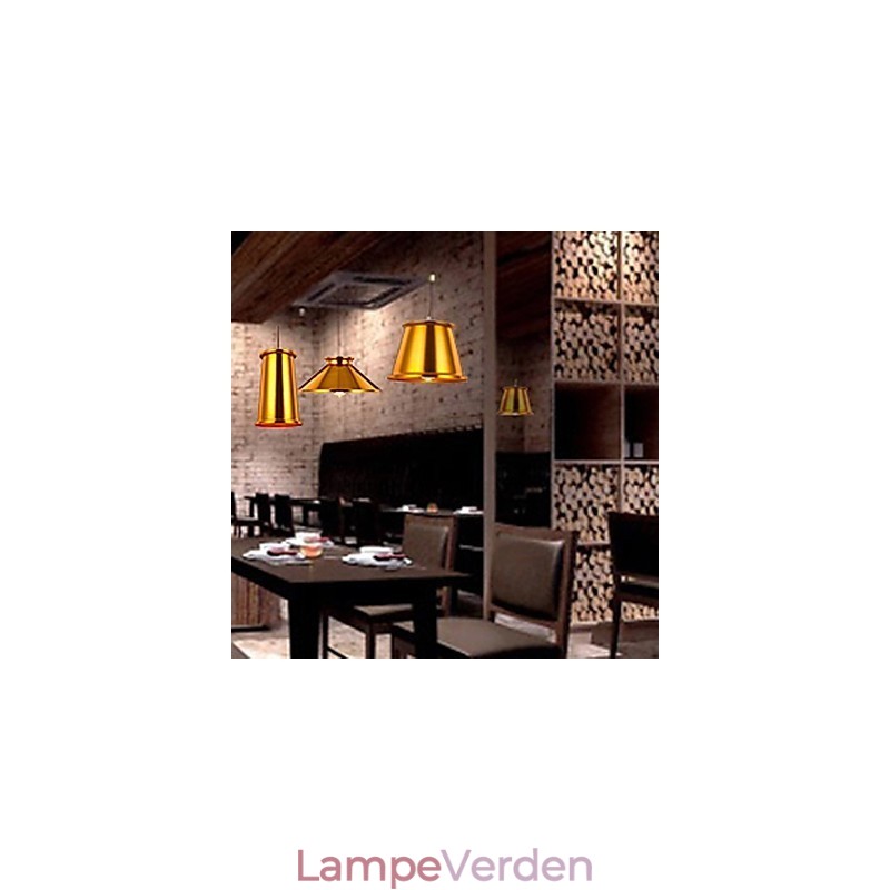 Lysekrone Mini Style Moderne Moderne Metal 3 Light Pendel Light