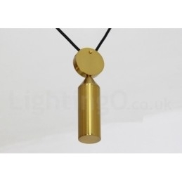 Ren kobber Moderne moderne nordisk stil stigning og fald Pendellampe Messing Loftslampe