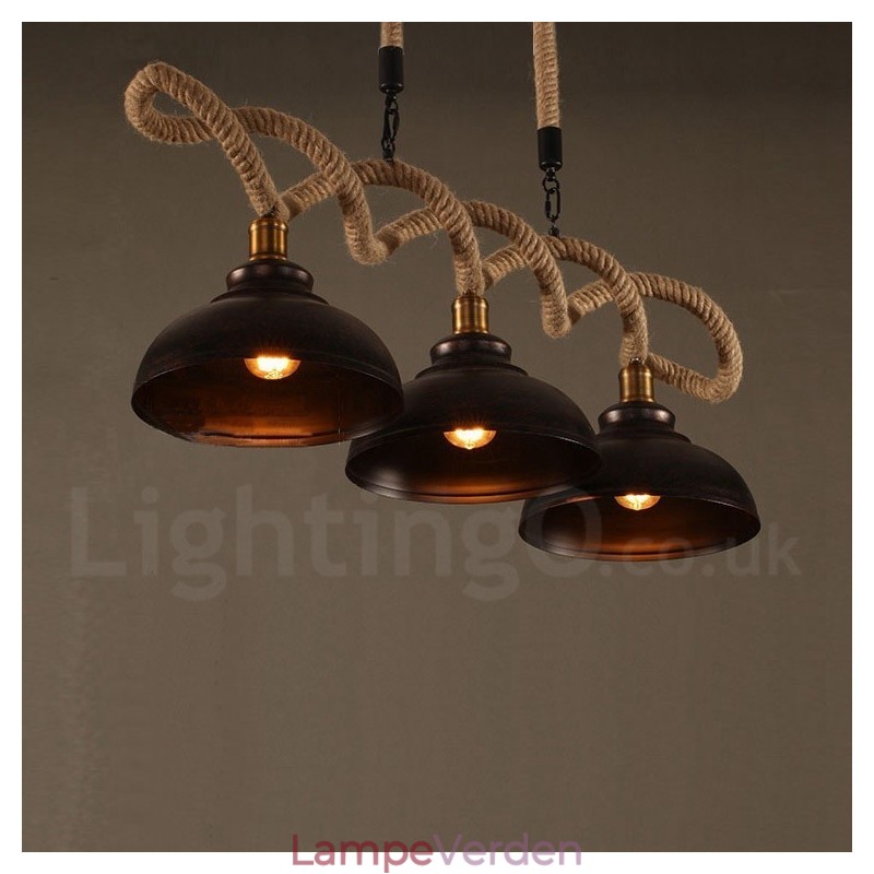 3 lys pendant lys loftslampe