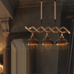 3 lys pendant lys loftslampe