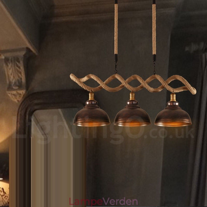 3 lys pendant lys loftslampe