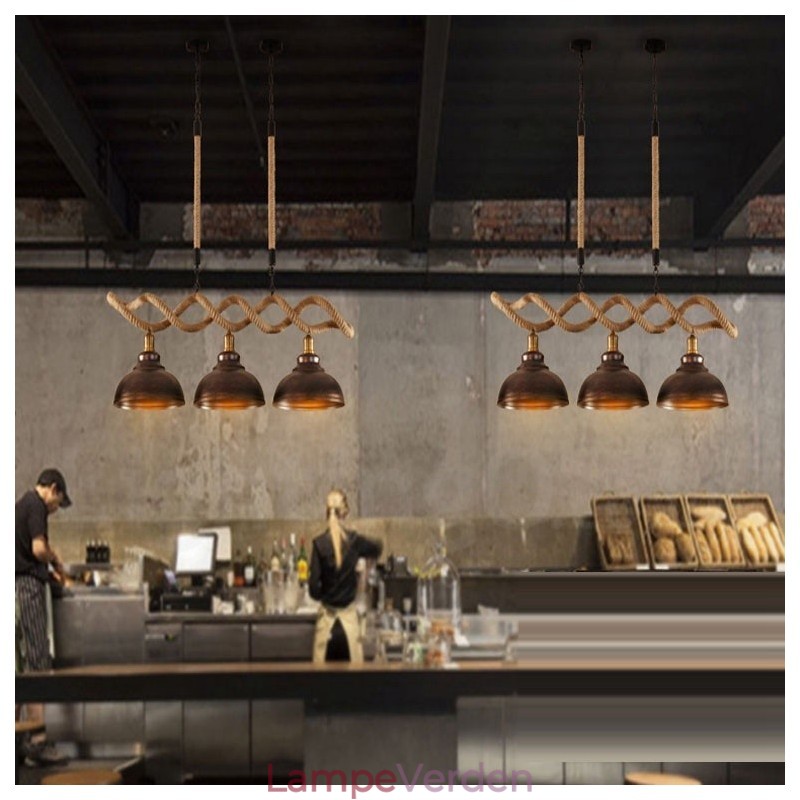 3 lys pendant lys loftslampe