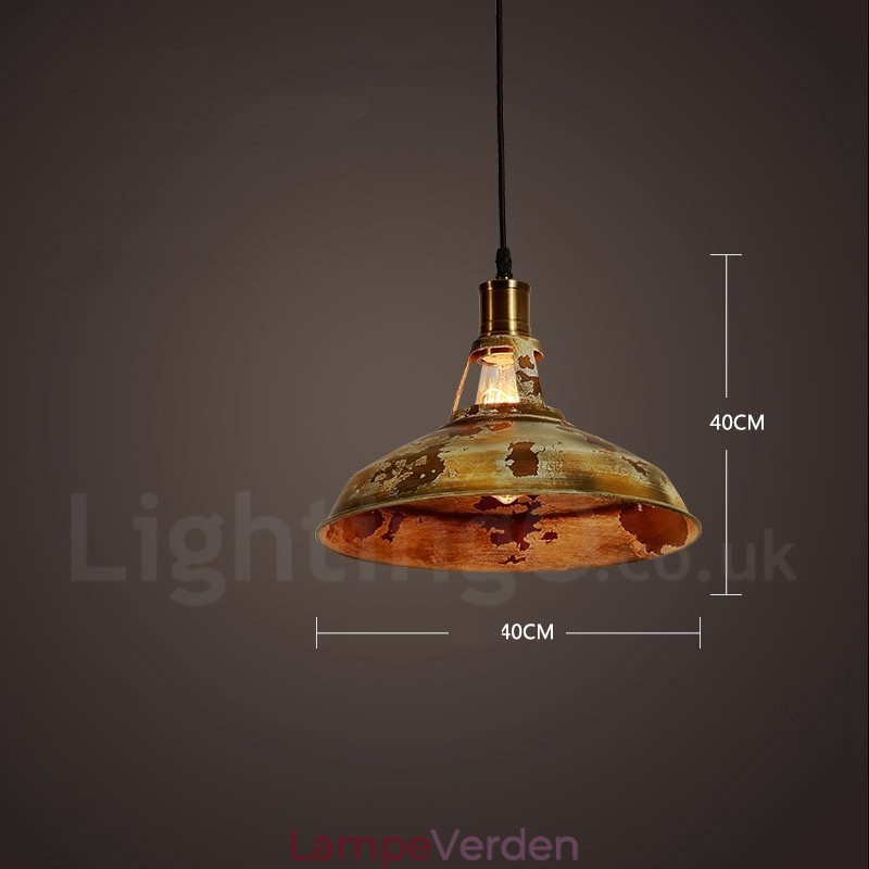 1 lys Rustik Lodge Retro Vintage Pendel Loft
