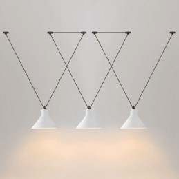 3 lys moderne moderne pendant loftslampe