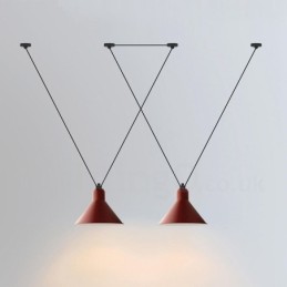 3 lys moderne moderne pendant loftslampe