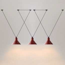 3 lys moderne moderne pendant loftslampe
