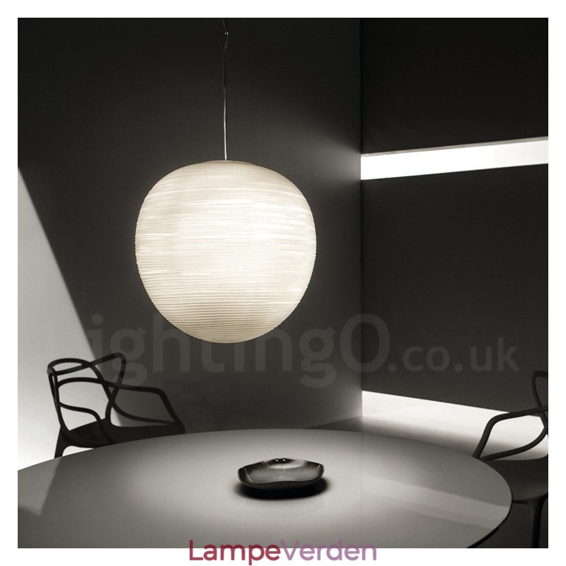1 lys moderne moderne pendant loftslampe med glasskærm