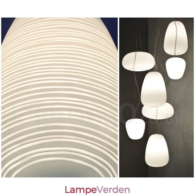 1 lys moderne moderne pendant loftslampe med glasskærm