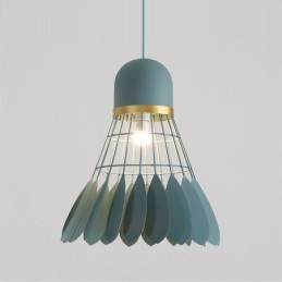 1 lys moderne moderne pendant loftslampe