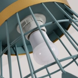 1 lys moderne moderne pendant loftslampe