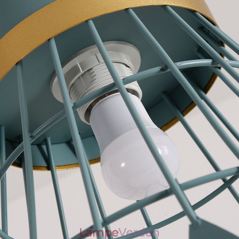 1 lys moderne moderne pendant loftslampe