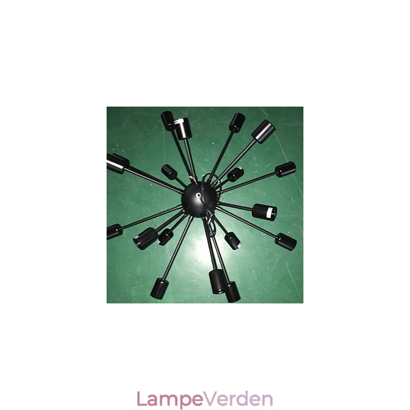 Nordamerikansk stil minimalistisk radial 18 lys lysekrone