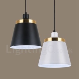1 lys moderne moderne pendant loftslampe