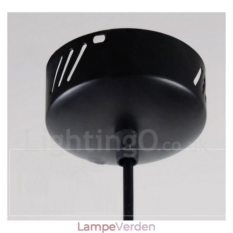 1 lys moderne moderne pendant loftslampe