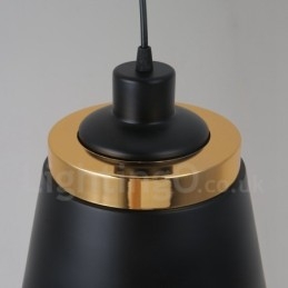 1 lys moderne moderne pendant loftslampe