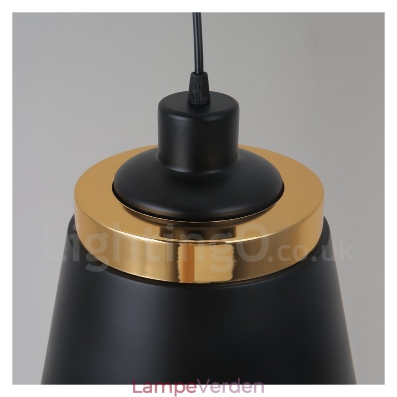 1 lys moderne moderne pendant loftslampe